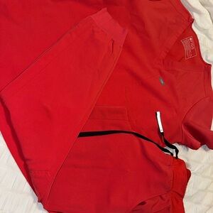 Figs Red Scrub (not sure figs color - pop red??)